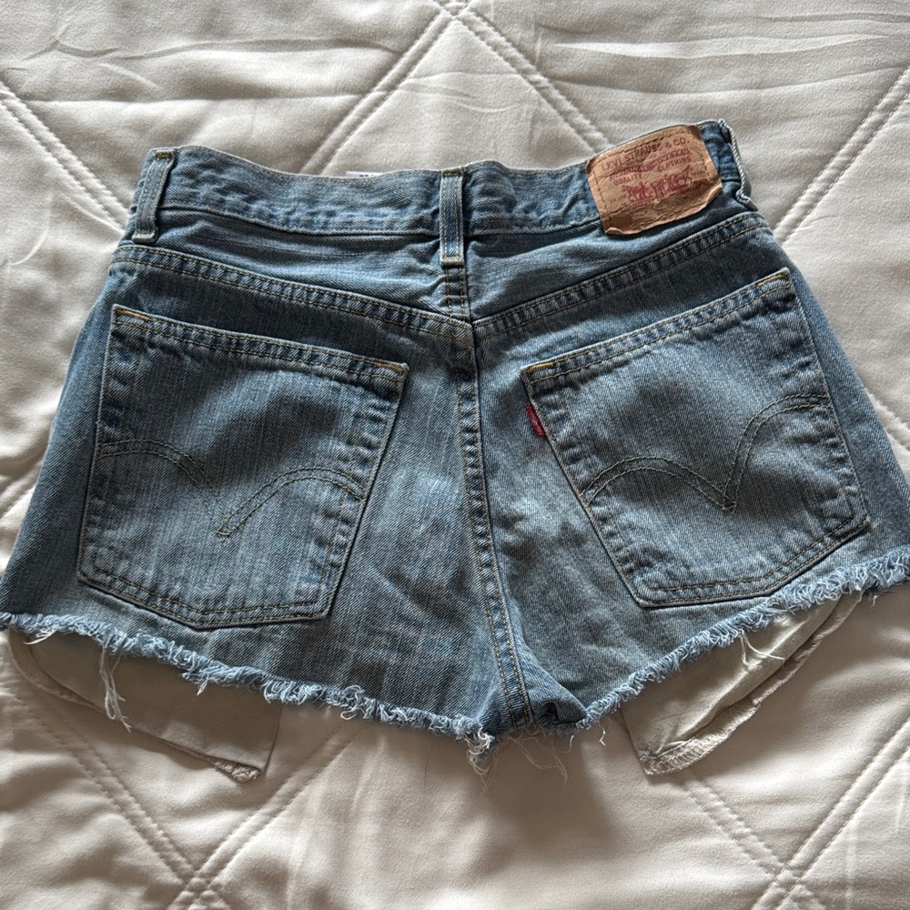 Levi's Women's Light Blue Jean Shorts